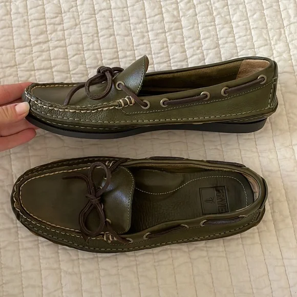 SALE ✨ Mens Frye Leather Loafers - Picture 2 of 7